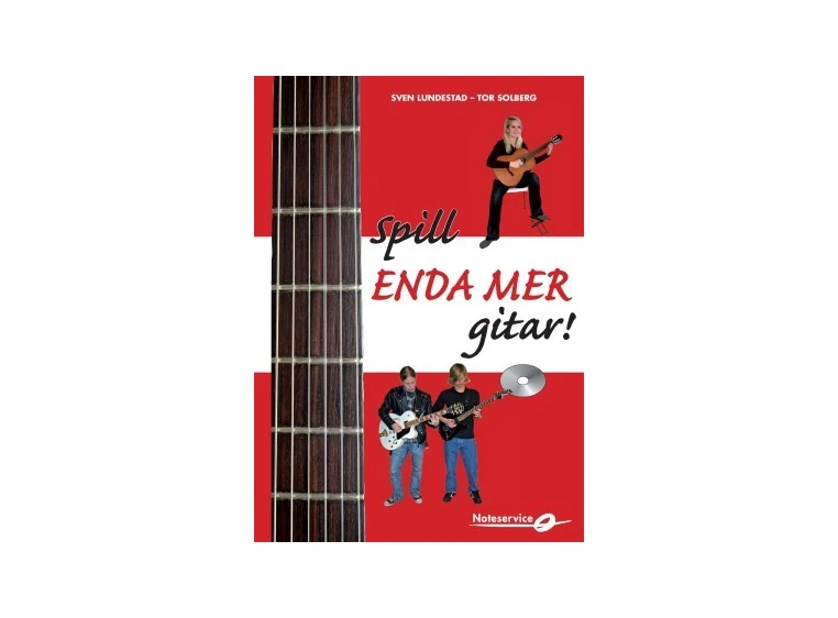 Bok  Spill enda mer gitar! m/CD - Sven Lundestad-Tor Solberg 